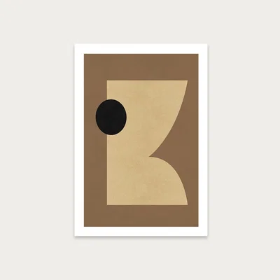 Bombinate.com Forme Art Print Unframed