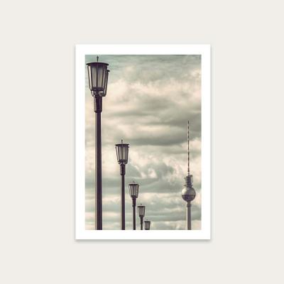 Bombinate.com Laternen Art Print Unframed
