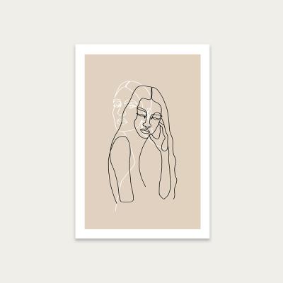 Bombinate.com Alma & Wanda Art Print Unframed