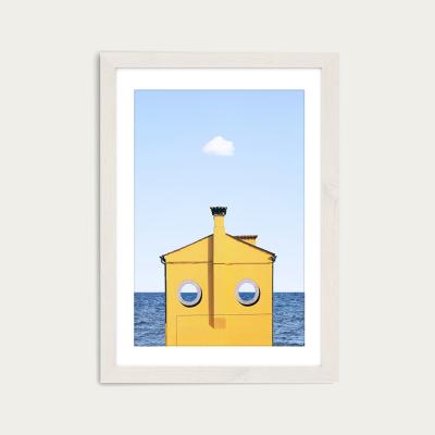 Bombinate.com Submarine Art Print White Frame