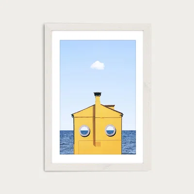 Bombinate.com Submarine Art Print White Frame