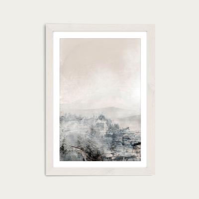 Bombinate.com Distant Art Print White Frame