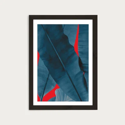 Bombinate.com Tropical No. 3 Art Print Black Frame