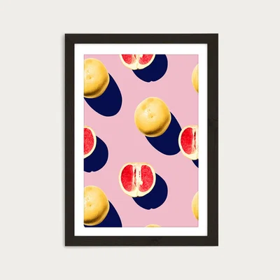 Bombinate.com Fruit No. 15 Art Print Black Frame