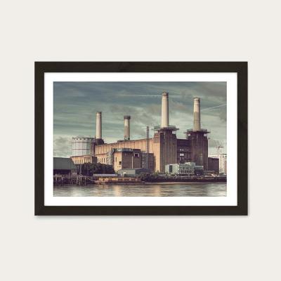 Bombinate.com Battersea 01 Art Print Black Frame