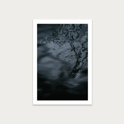 Bombinate.com Water Pattern 3 Art Print Unframed