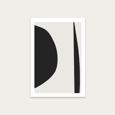 Bombinate.com Minimal Black I Art Print Unframed