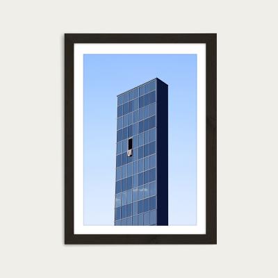 Bombinate.com Tongue Out Art Print Black Frame