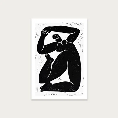 Bombinate.com Choregraphic Character III Art Print Unframed