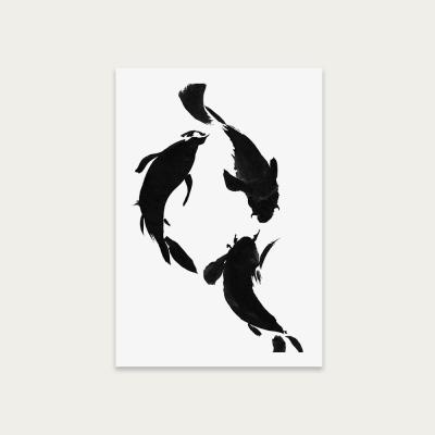 Bombinate.com Koi Art Print Unframed