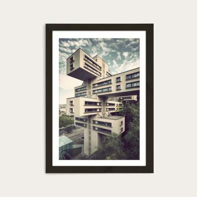 Bombinate.com Bank of Georgia Art Print Black Frame