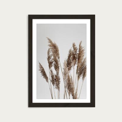 Bombinate.com Pampas Reed in The Wind Art Print Black Frame