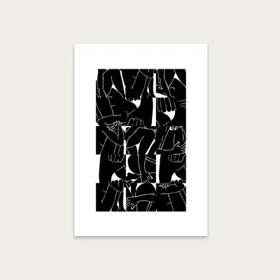 Bombinate.com Unframed Bodies Art Print