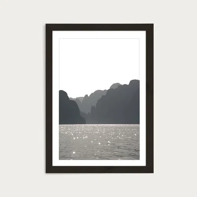 Bombinate.com Shades & Shadow Art Print Black Frame