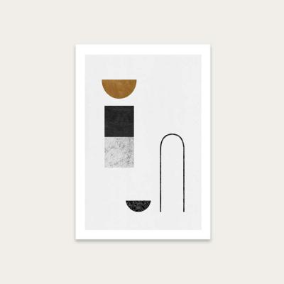 Bombinate.com Abstract Geometric IV Art Print Unframed