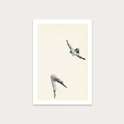 Bombinate.com Disconnected Art Print Unframed