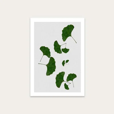 Bombinate.com Ginkgo Leaf I Art Print Unframed
