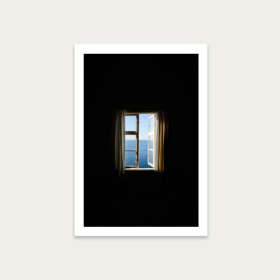 Bombinate.com Black Window Art Print Unframed