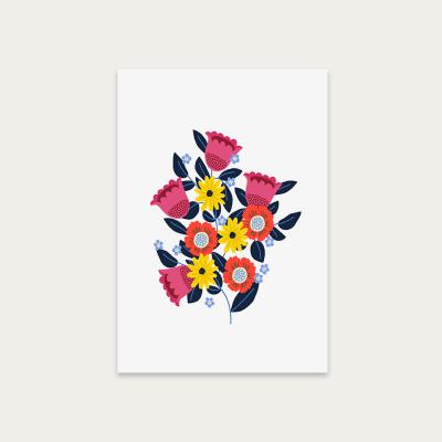 Bombinate.com Spring Flowers Art Print Unframed