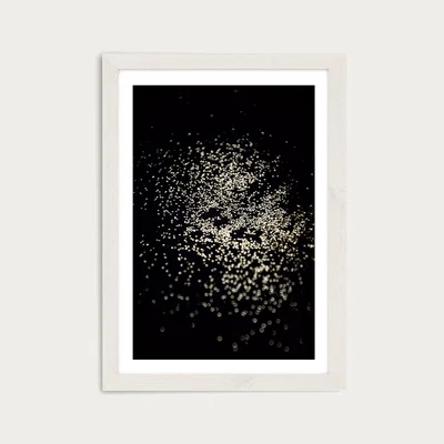 Bombinate.com Galaxy Konfetti Art Print White Frame