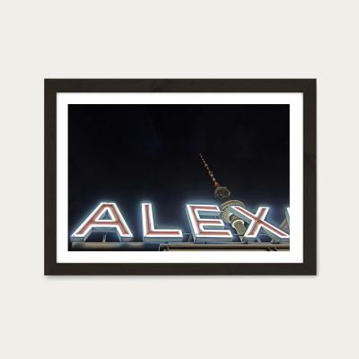 Bombinate.com Alex 01 Art Print Black Frame