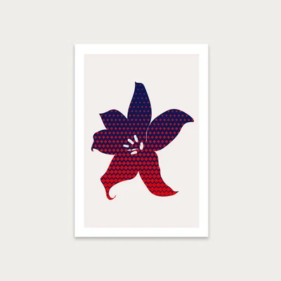 Bombinate.com Pop Flower Art Print Unframed