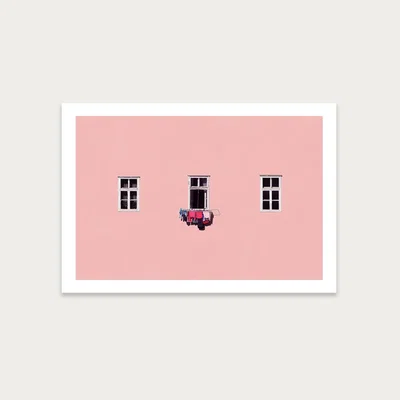 Bombinate.com Laundry Day Art Print Unframed