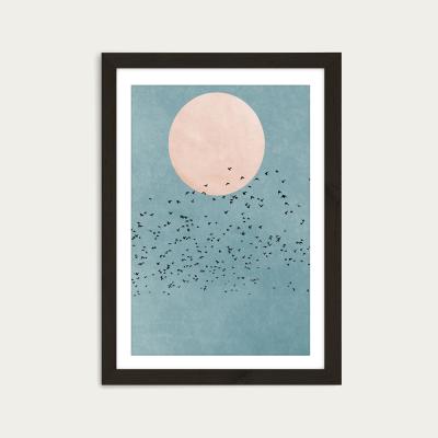 Bombinate.com Fly Away Art Print Black Frame