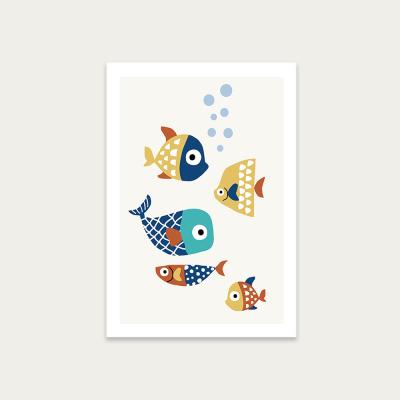 Bombinate.com Little Friends Art Print Unframed