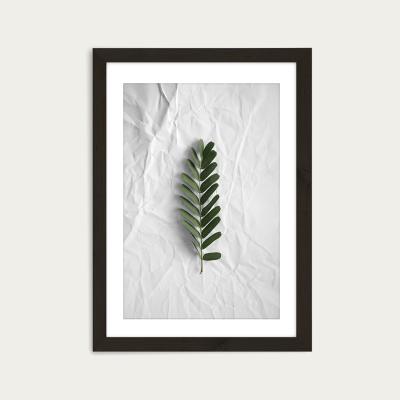 Bombinate.com Minimal Forest Love Art Print Black Frame