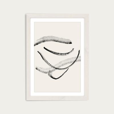 Bombinate.com Currents 2 Art Print White Frame