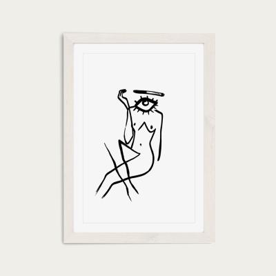Bombinate.com Noticed Art Print White Frame