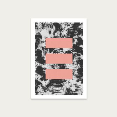 Bombinate.com Blocks No. 1 Art Print Unframed