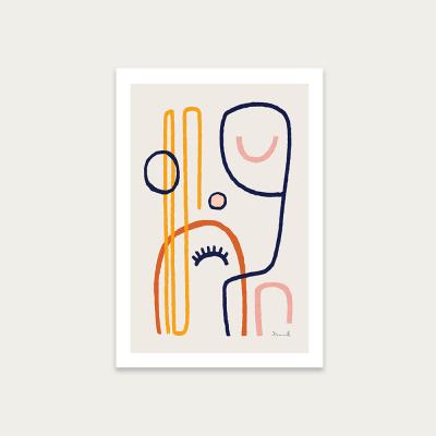 Bombinate.com Feel Good II Art Print Unframed