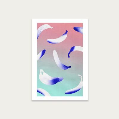 Bombinate.com B-A-N-A-N-A-S Art Print Unframed