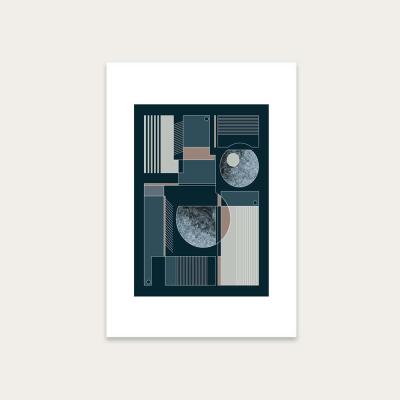 Bombinate.com Unframed Geometric III Art Print