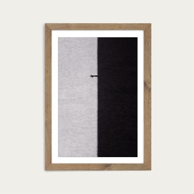 Bombinate.com Reach Out Art Print Oak Frame