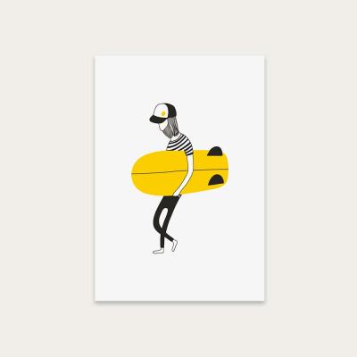 Bombinate.com Alone Art Print Unframed