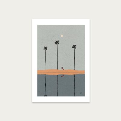 Bombinate.com Skyscrapers Art Print Unframed