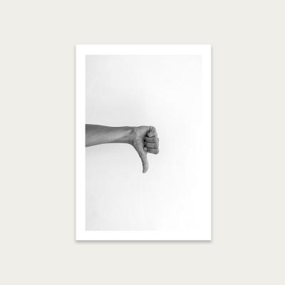 Bombinate.com Hands 2 – Flop Art Print Unframed
