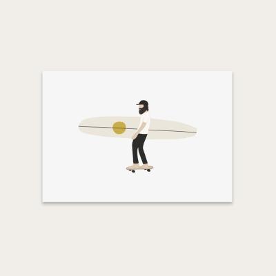Bombinate.com Keen Art Print Unframed