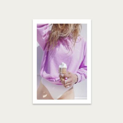Bombinate.com California Soft Ice Art Print Unframed