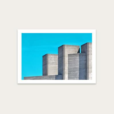 Bombinate.com National Theatre 03 Art Print Unframed