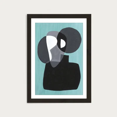 Bombinate.com Reference #3.3 Art Print Black Frame