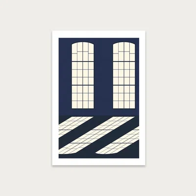 Bombinate.com Studio Batterie Art Print Unframed