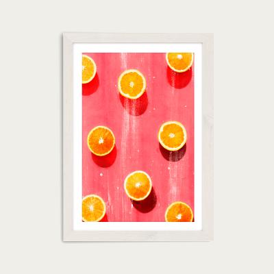 Bombinate.com Fruit No. 5 Art Print White Frame