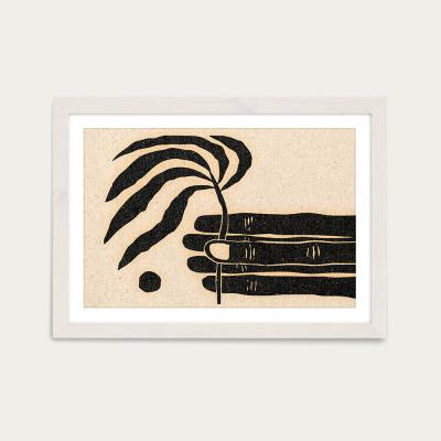 Bombinate.com The Plantling Art Print White Frame