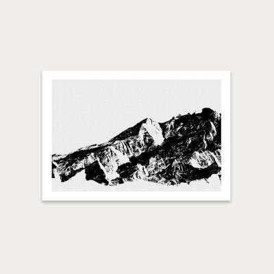 Bombinate.com Mountains I Art Print Unframed