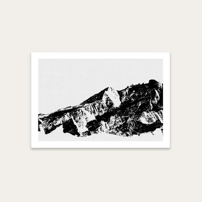 Bombinate.com Mountains I Art Print Unframed