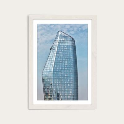 Bombinate.com One Blackfriars Art Print White Frame